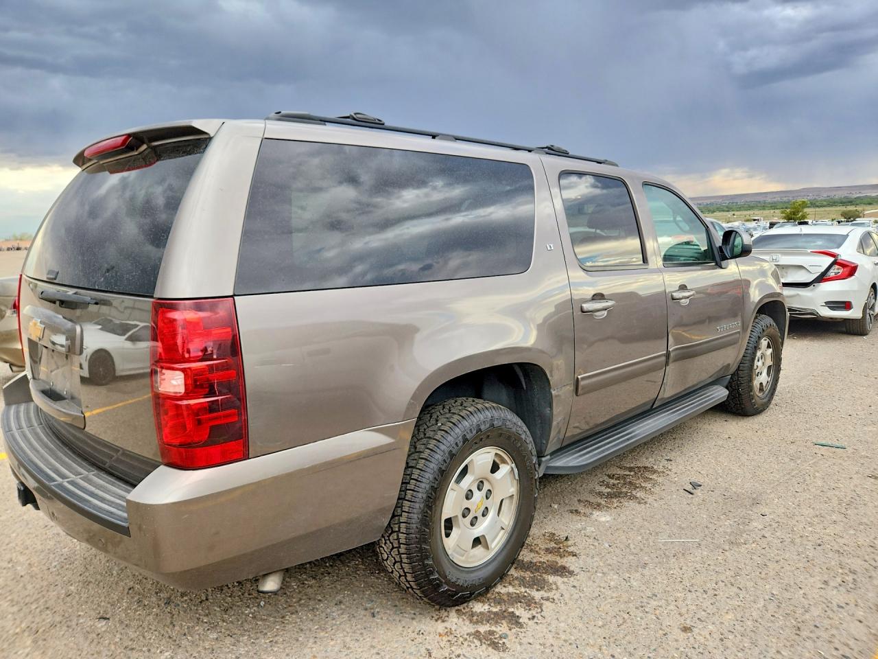 2014 Chevrolet Suburban C1500 Lt Brown vin: 1GNSCJE08ER241815