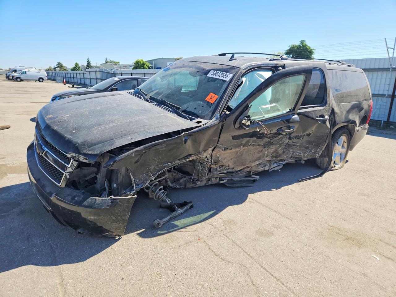 2013 Chevrolet Suburban C1500 Lt Black vin: 1GNSCJE09DR279505