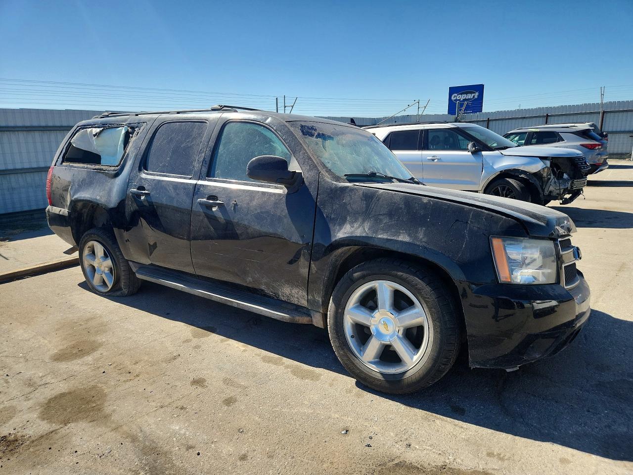 2013 Chevrolet Suburban C1500 Lt Black vin: 1GNSCJE09DR279505