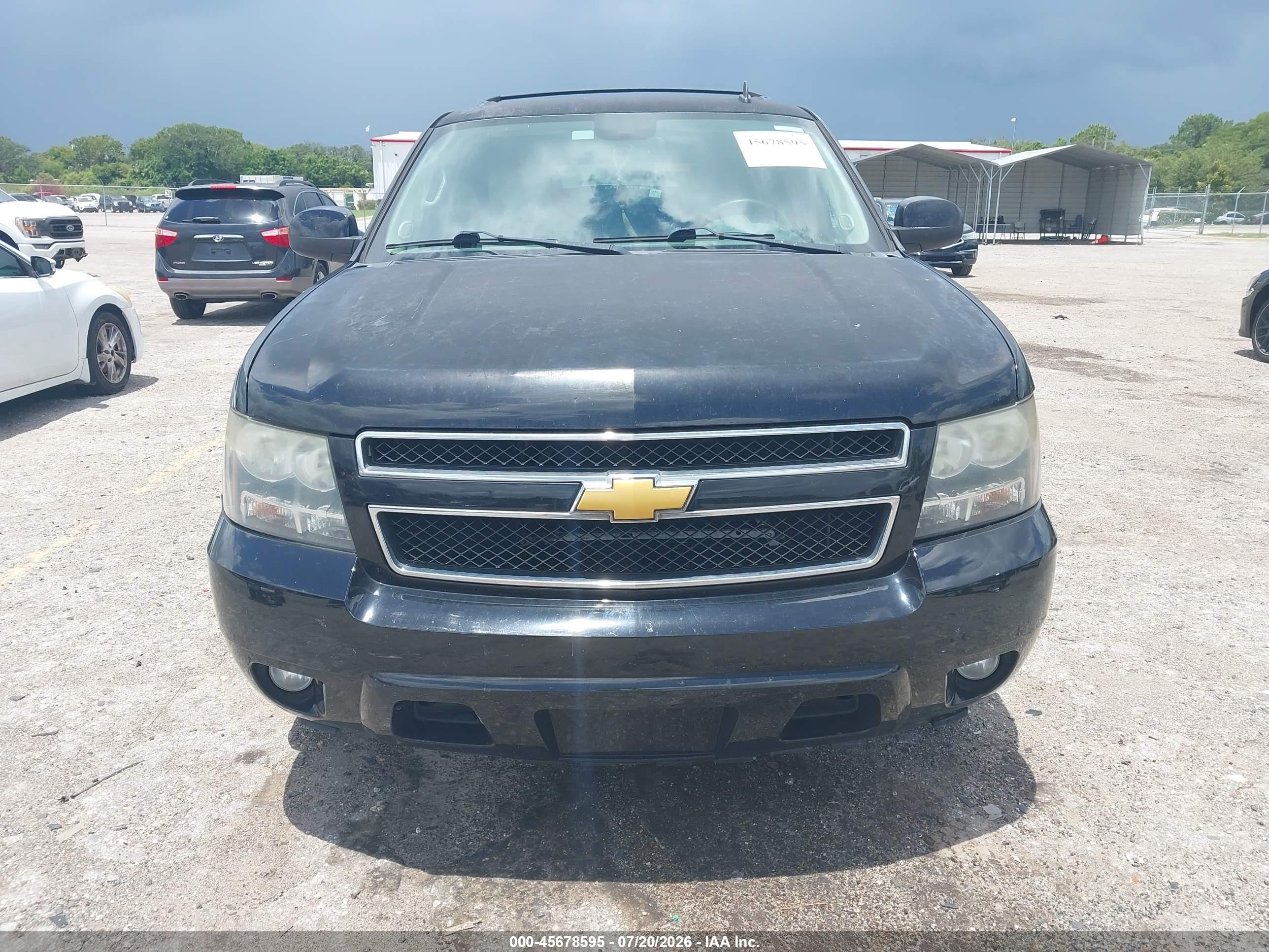 2014 Chevrolet Suburban Lt Black vin: 1GNSCJE09ER133669