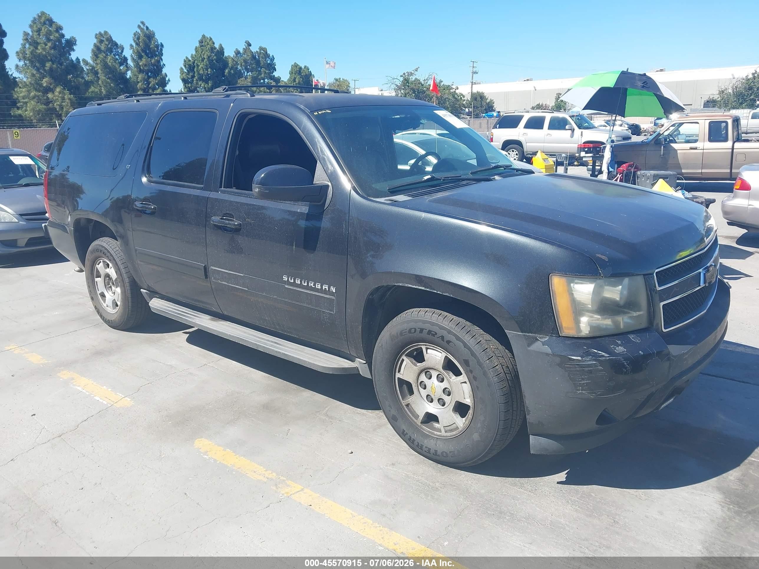 2013 Chevrolet Suburban 1500 Lt Black vin: 1GNSCJE0XDR128222