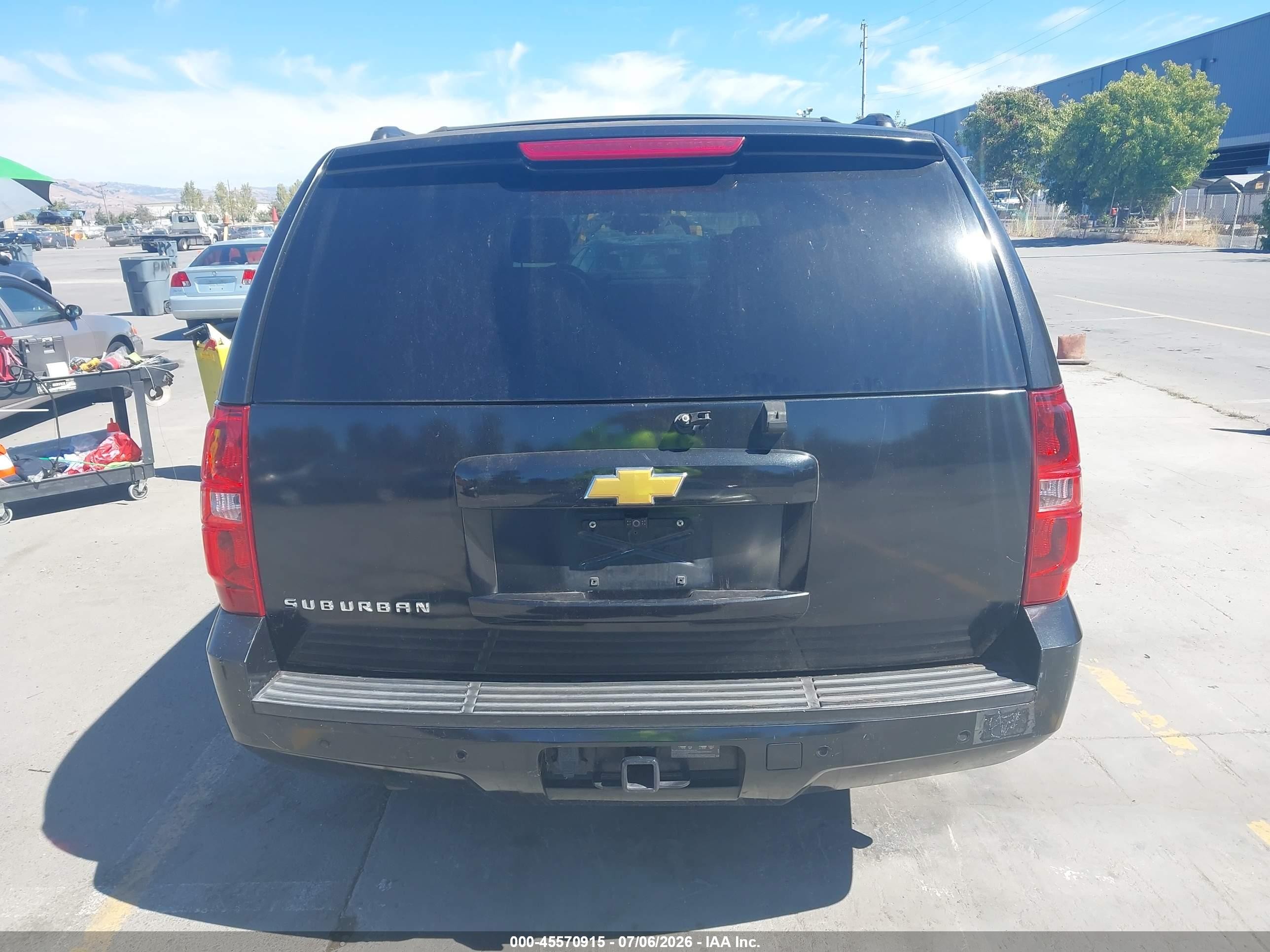 2013 Chevrolet Suburban 1500 Lt Black vin: 1GNSCJE0XDR128222