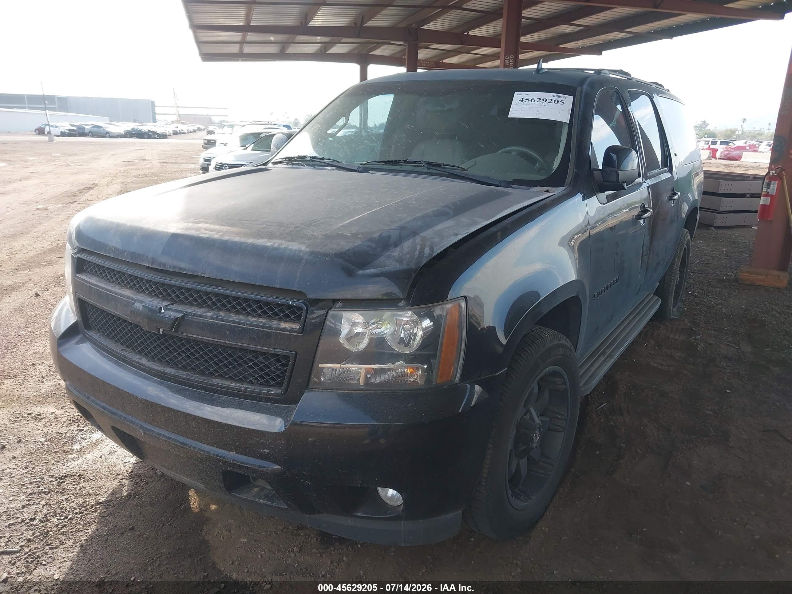 2013 Chevrolet Suburban Lt Black vin: 1GNSCJE0XDR244701