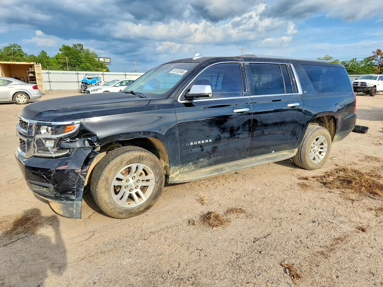 2015 Chevrolet Suburban C1500 Lt Черный vin: 1GNSCJKC0FR602468
