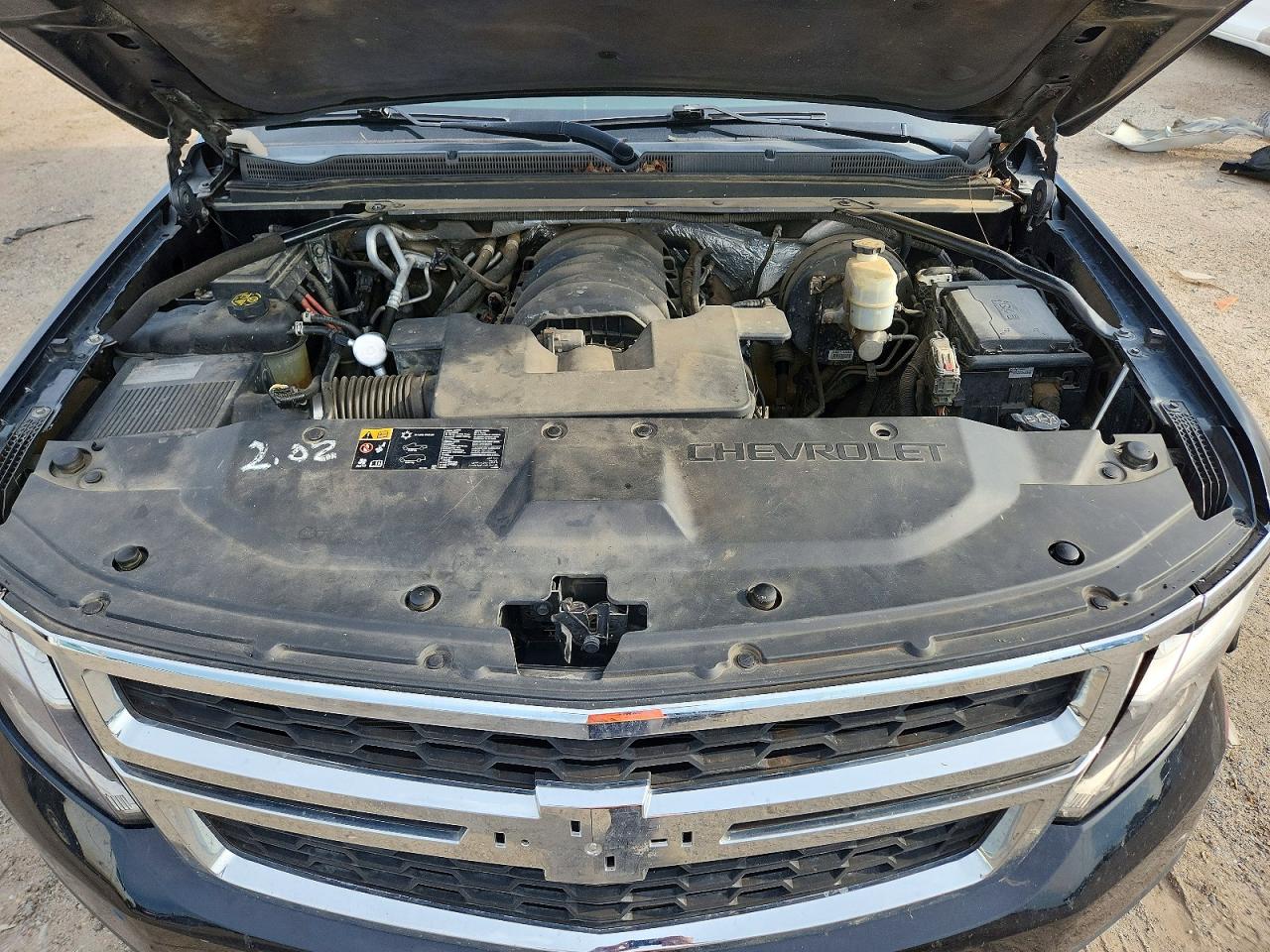 2015 Chevrolet Suburban C1500 Lt Черный vin: 1GNSCJKC0FR602468