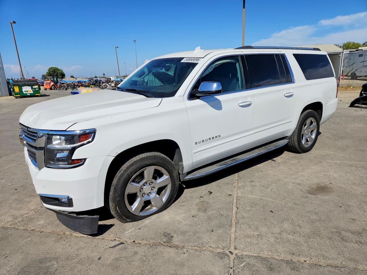 2018 Chevrolet Suburban C1500 Premier White vin: 1GNSCJKC0JR103453