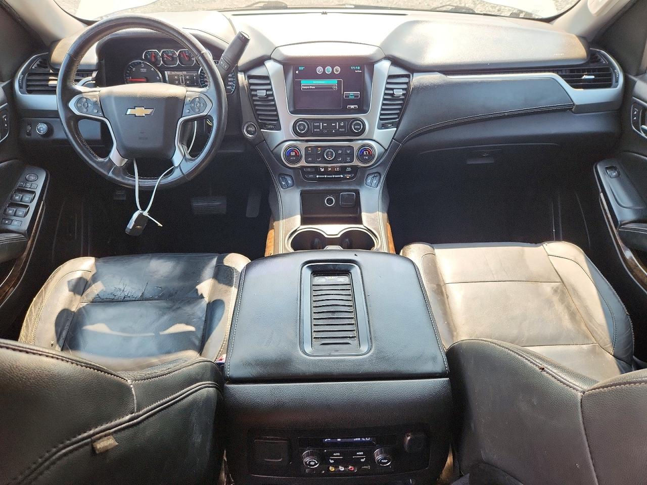2015 Chevrolet Suburban C1500 Lt White vin: 1GNSCJKC1FR553278