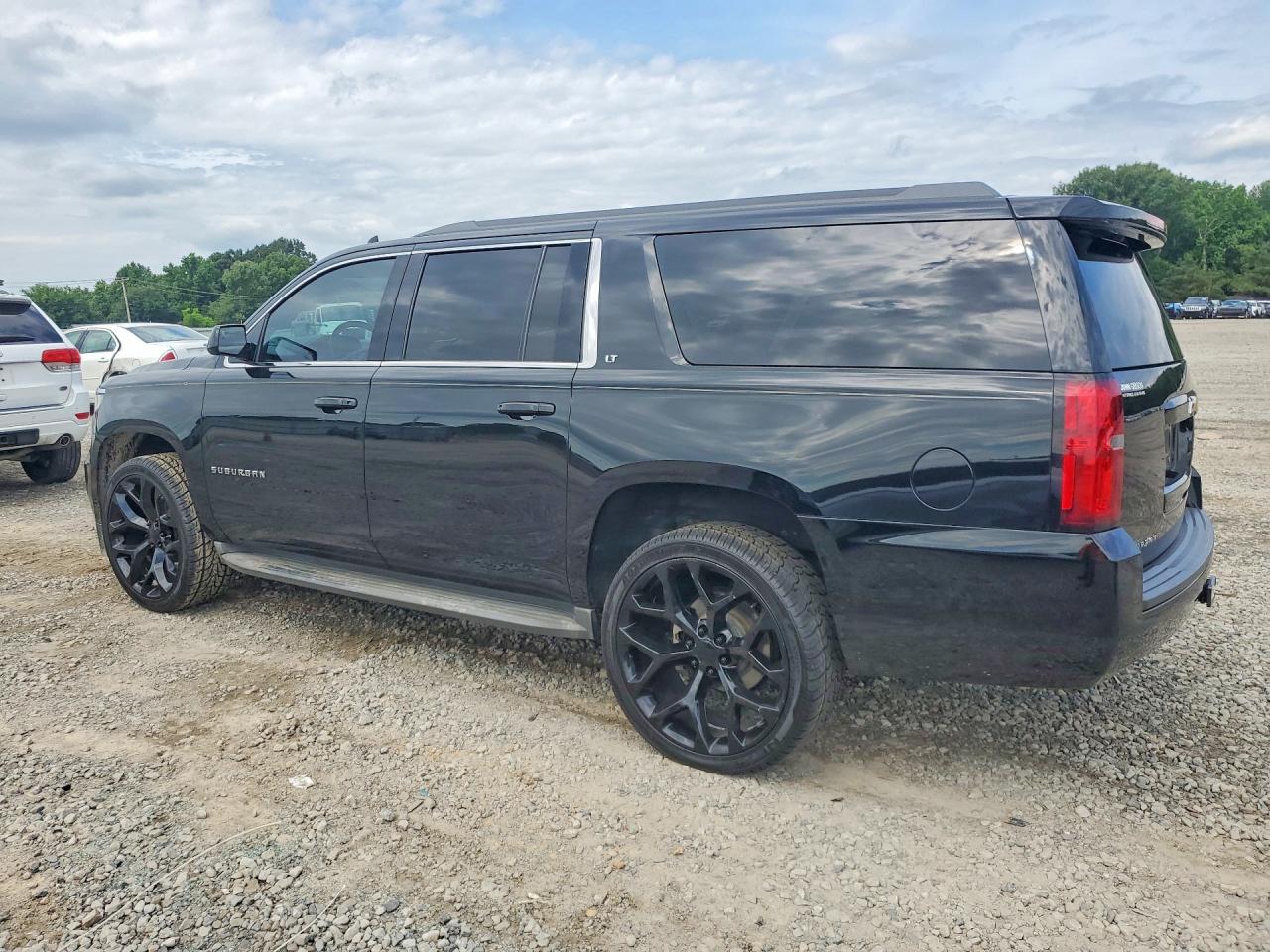 2015 Chevrolet Suburban C1500 Lt Black vin: 1GNSCJKC2FR562510