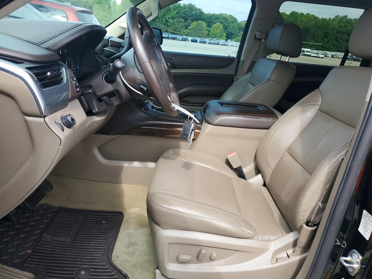 2015 Chevrolet Suburban C1500 Lt Black vin: 1GNSCJKC2FR562510
