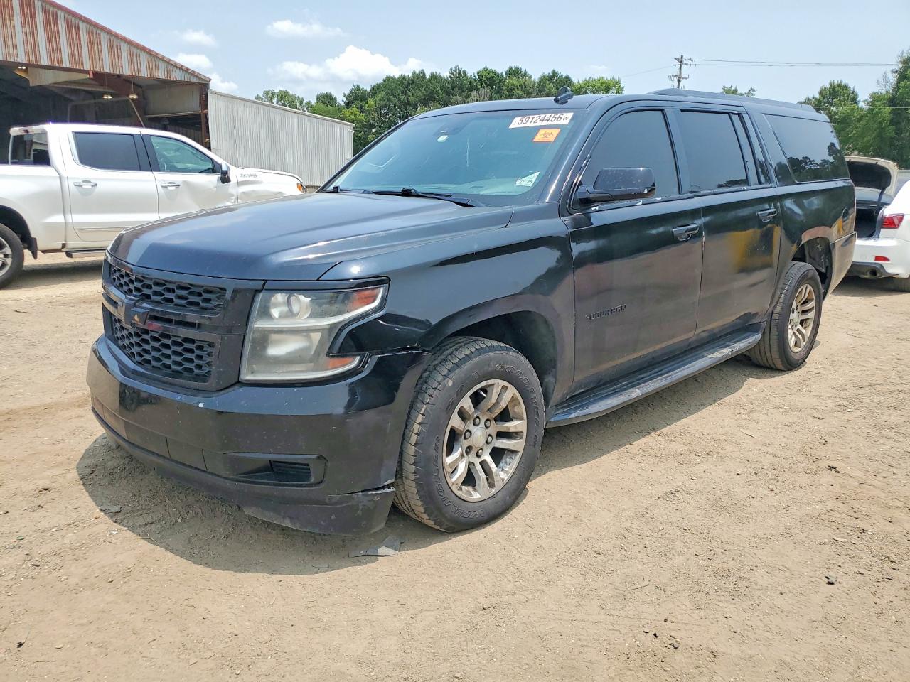 2015 Chevrolet Suburban C1500 Lt Черный vin: 1GNSCJKC3FR277427
