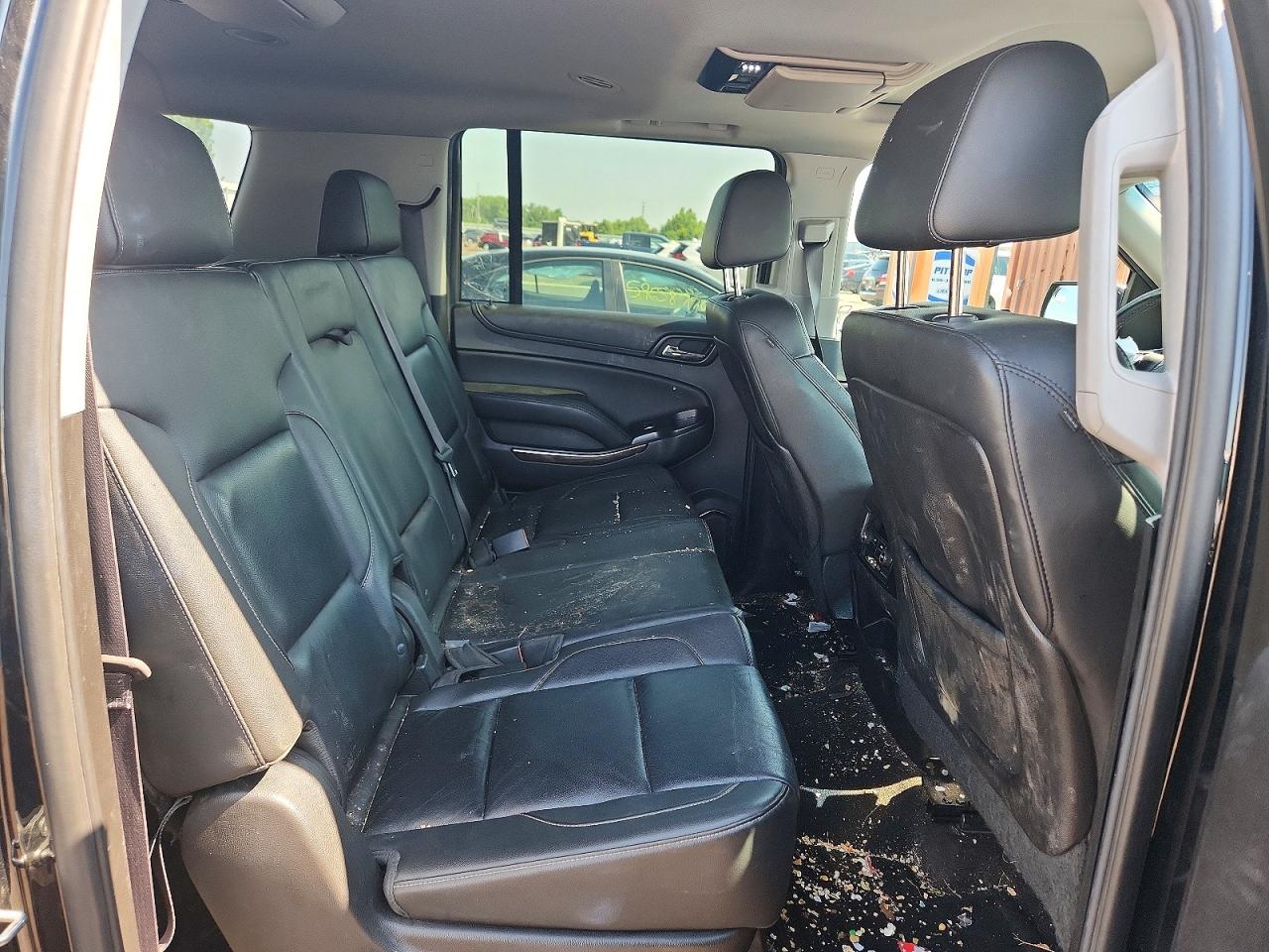 2015 Chevrolet Suburban C1500 Lt Black vin: 1GNSCJKC3FR698497