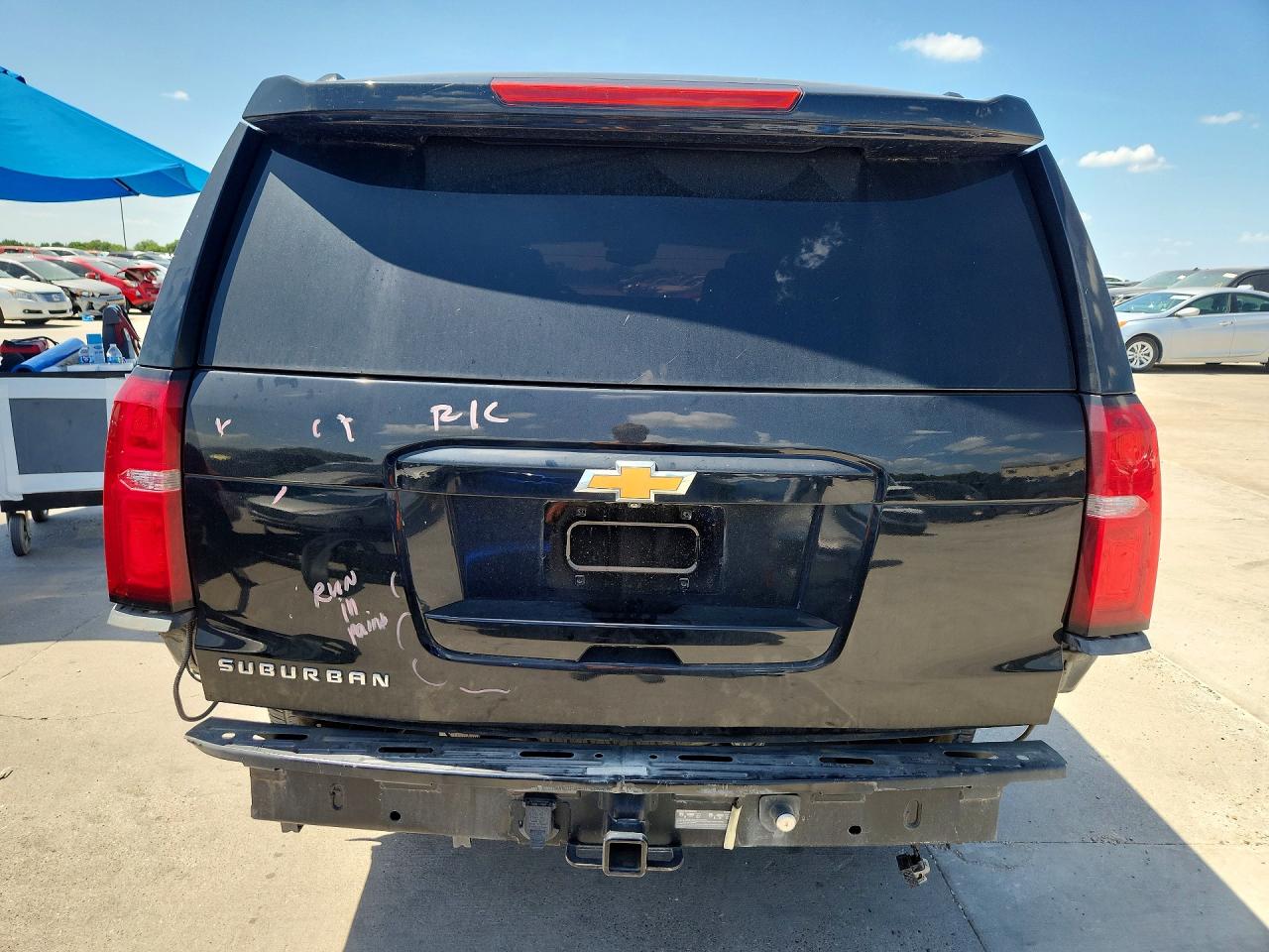 2015 Chevrolet Suburban C1500 Lt Black vin: 1GNSCJKC4FR295970