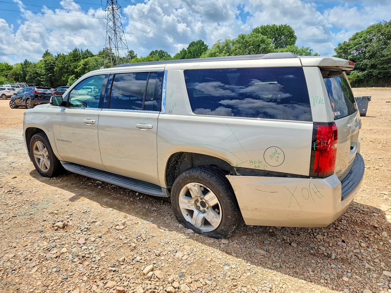 2015 Chevrolet Suburban C1500 Lt Gold vin: 1GNSCJKC4FR578269