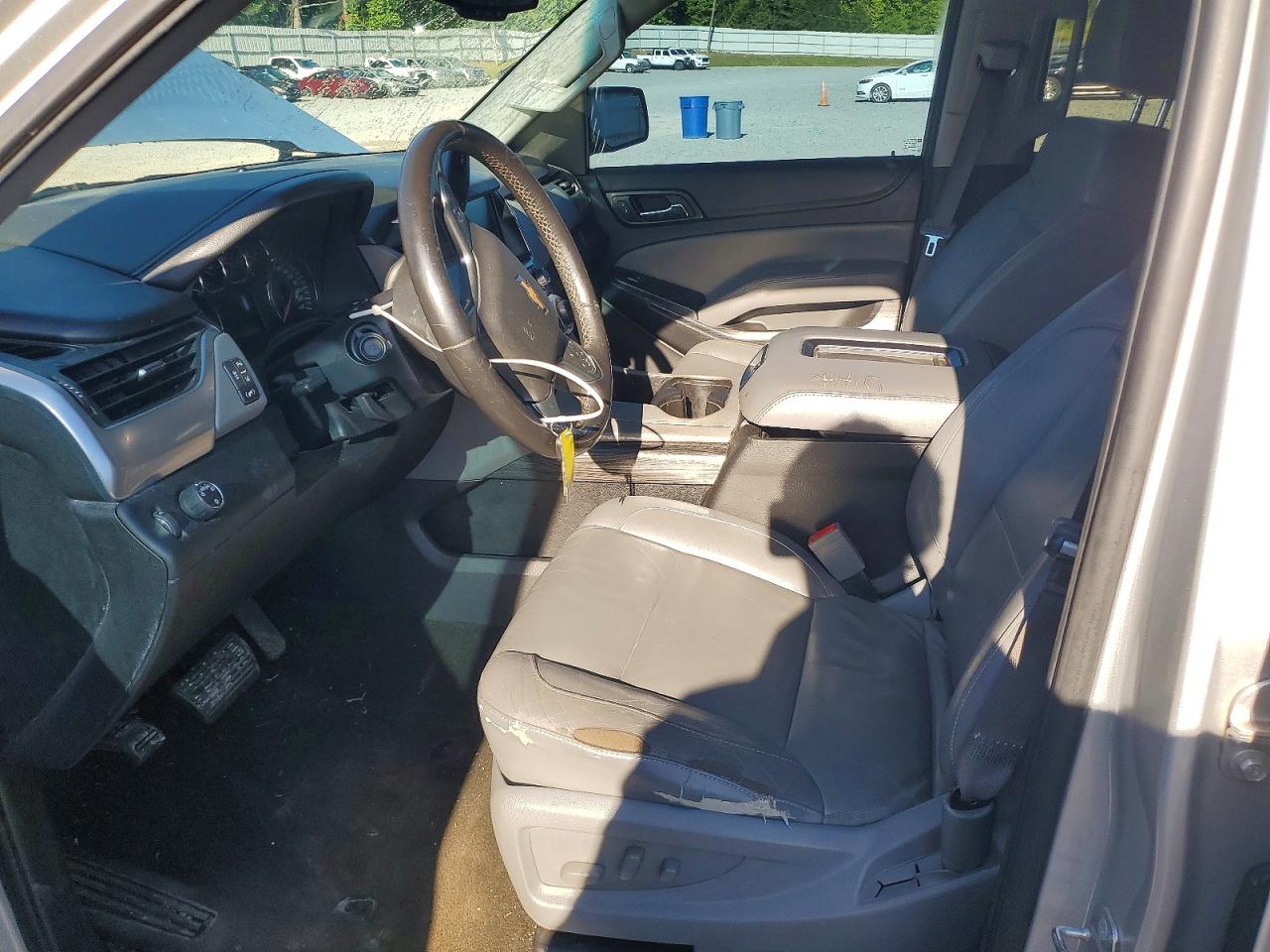 2015 Chevrolet Suburban C1500 Lt Gray vin: 1GNSCJKC4FR702430
