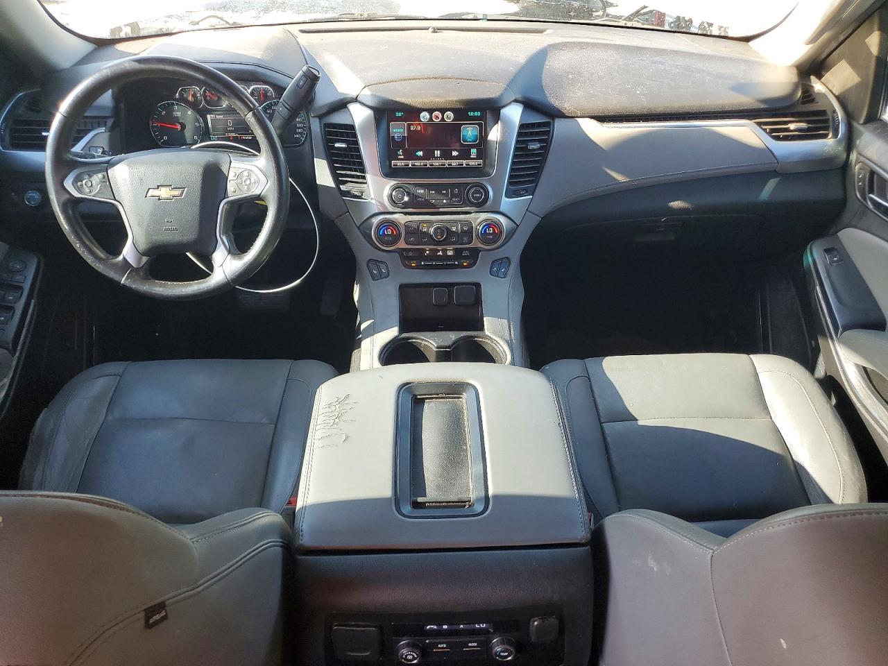 2015 Chevrolet Suburban C1500 Lt Gray vin: 1GNSCJKC4FR702430