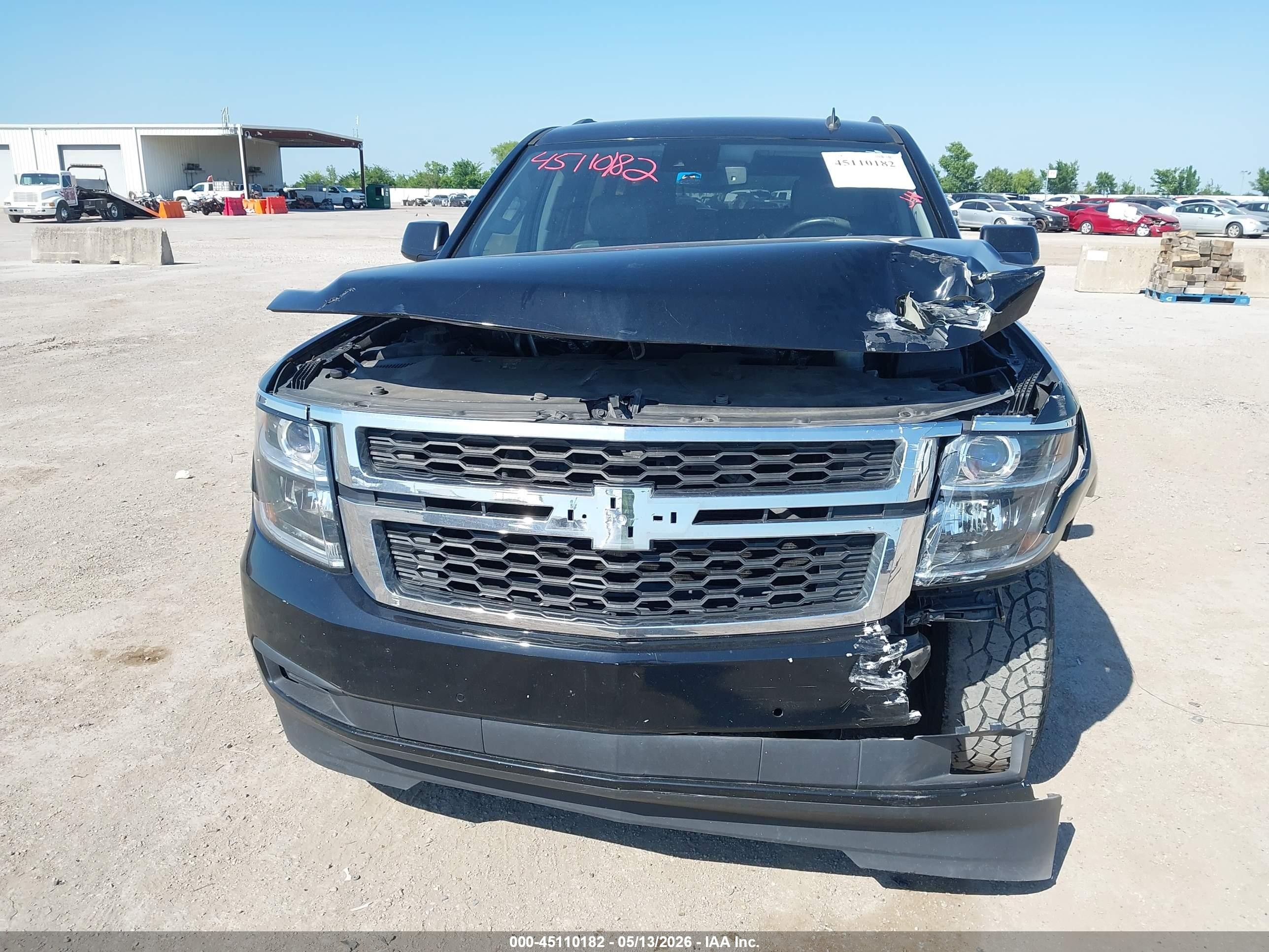 2015 Chevrolet Suburban 1500 Lt Черный vin: 1GNSCJKC5FR297985