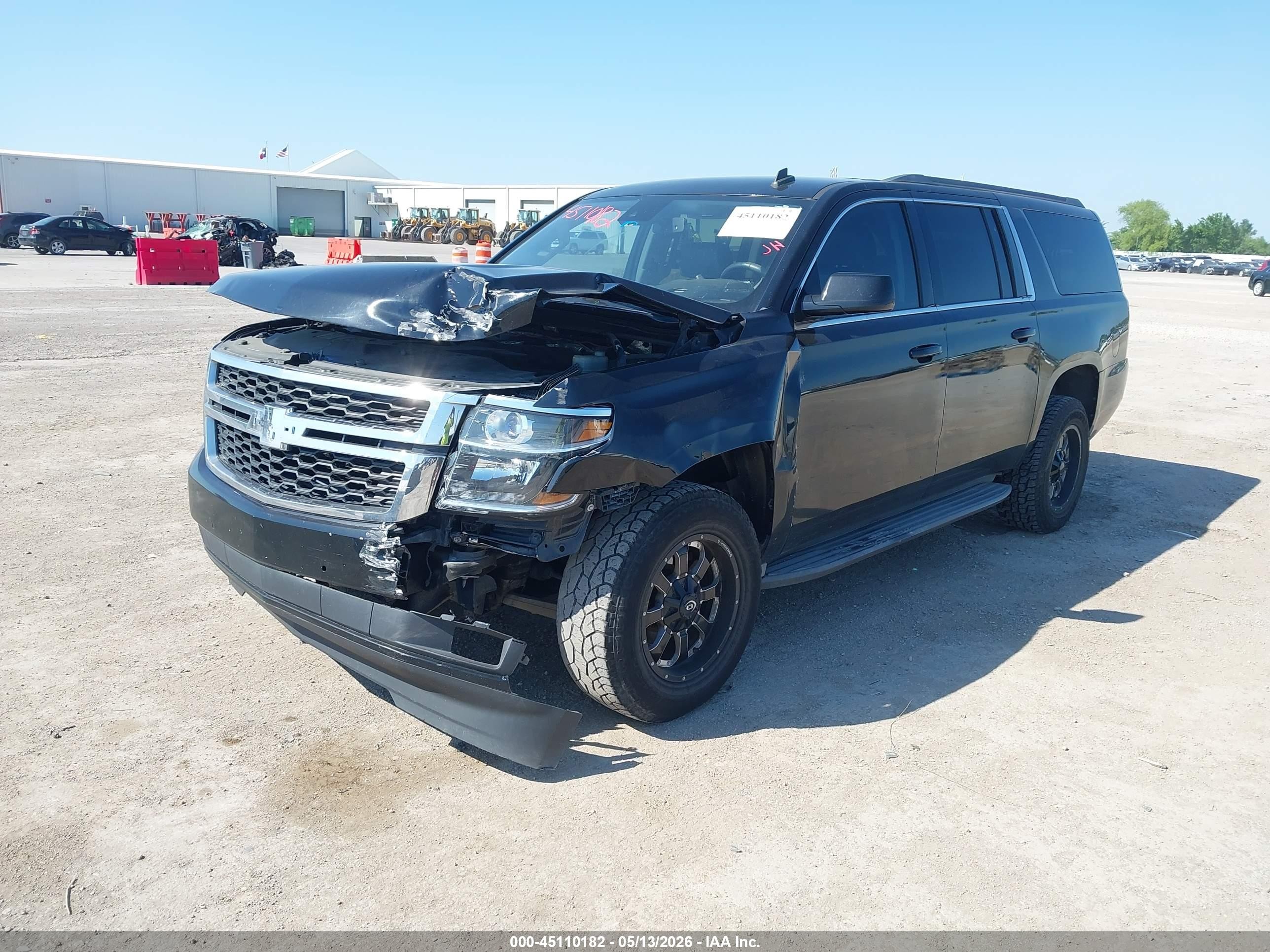 2015 Chevrolet Suburban 1500 Lt Черный vin: 1GNSCJKC5FR297985