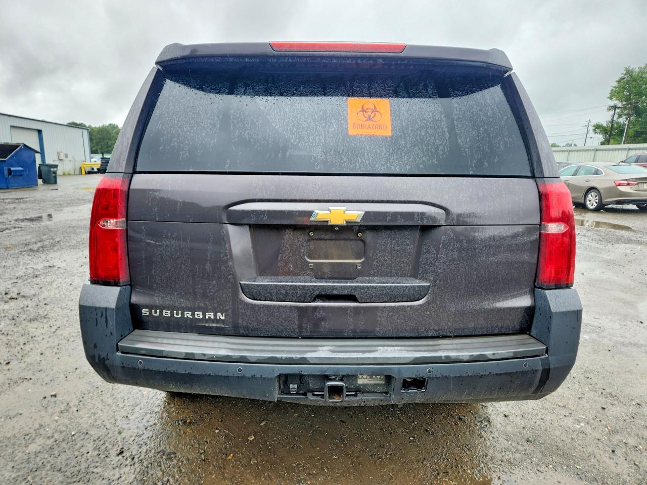 2015 Chevrolet Suburban C1500 Lt Gray vin: 1GNSCJKC5FR563196