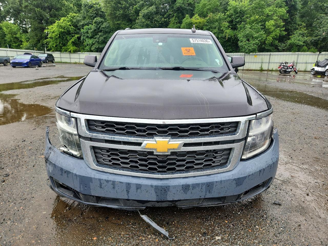 2015 Chevrolet Suburban C1500 Lt Gray vin: 1GNSCJKC5FR563196