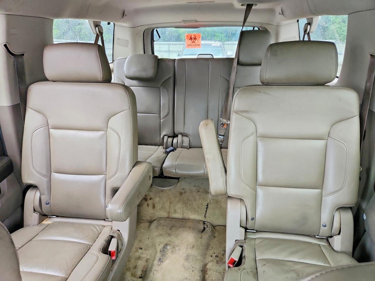 2015 Chevrolet Suburban C1500 Lt Gray vin: 1GNSCJKC5FR563196