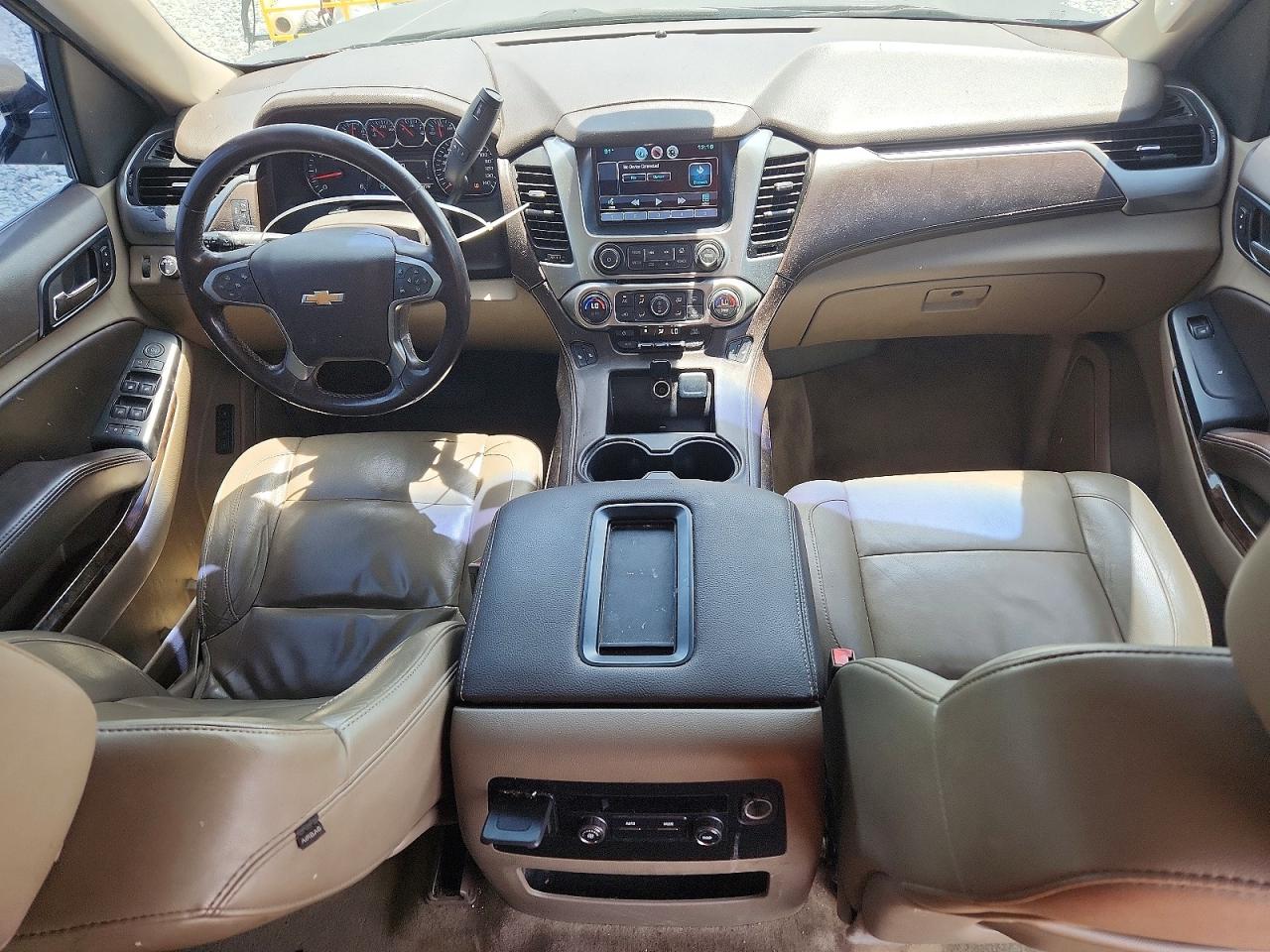 2015 Chevrolet Suburban C1500 Lt Charcoal vin: 1GNSCJKC5FR581696