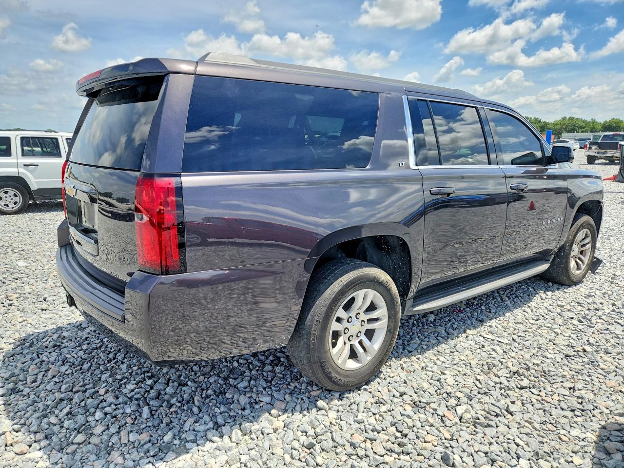 2015 Chevrolet Suburban C1500 Lt Charcoal vin: 1GNSCJKC5FR581696