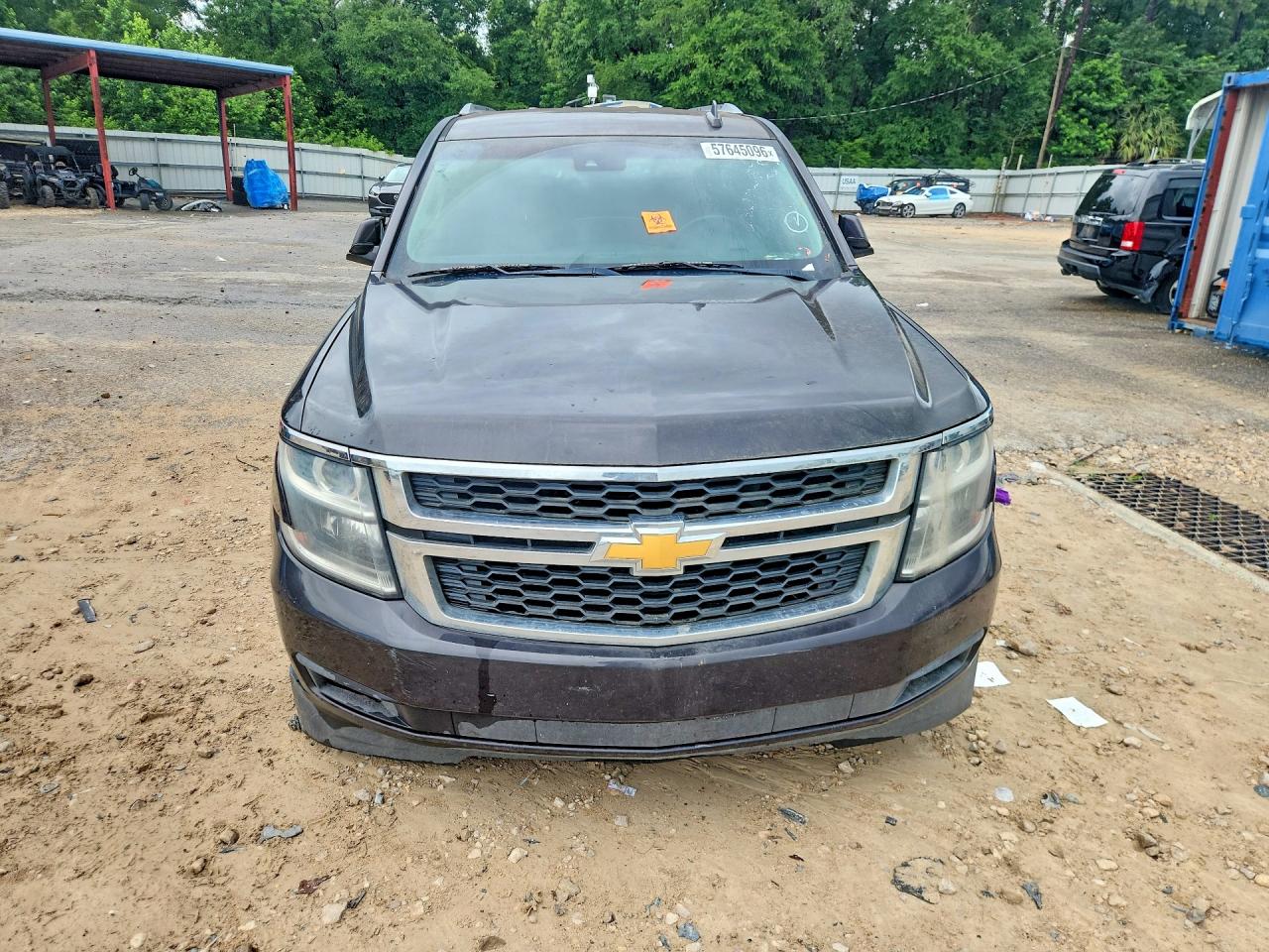 2015 Chevrolet Suburban C1500 Lt Gray vin: 1GNSCJKC5FR589930