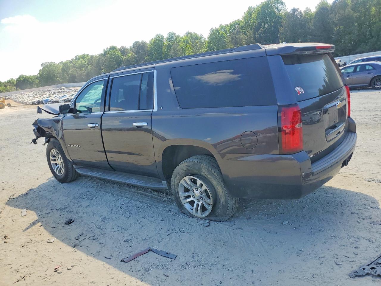 2015 Chevrolet Suburban C1500 Lt Black vin: 1GNSCJKC5FR589958
