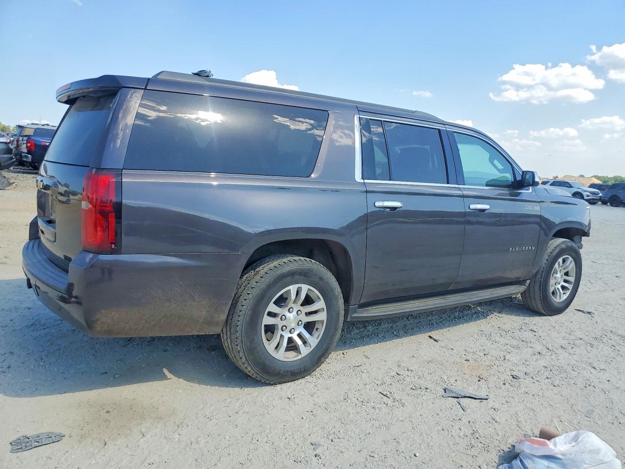 2015 Chevrolet Suburban C1500 Lt Black vin: 1GNSCJKC5FR589958