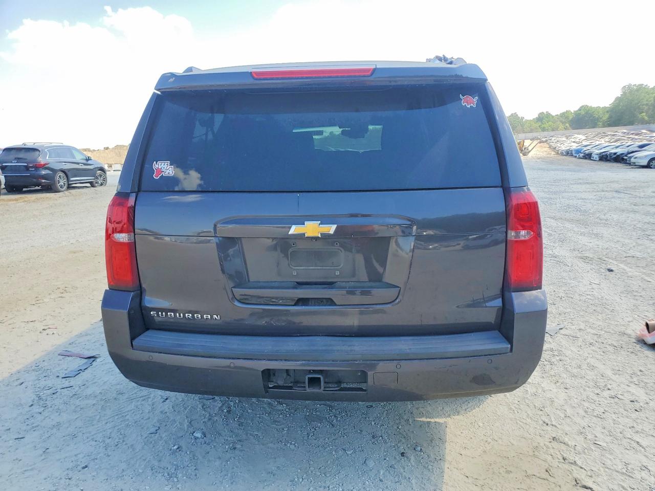 2015 Chevrolet Suburban C1500 Lt Black vin: 1GNSCJKC5FR589958