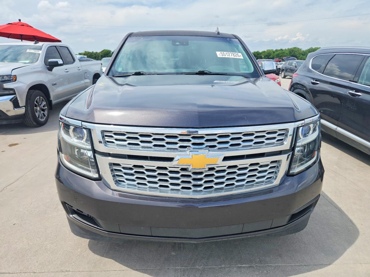 2015 Chevrolet Suburban C1500 Lt Gray vin: 1GNSCJKC5FR593458