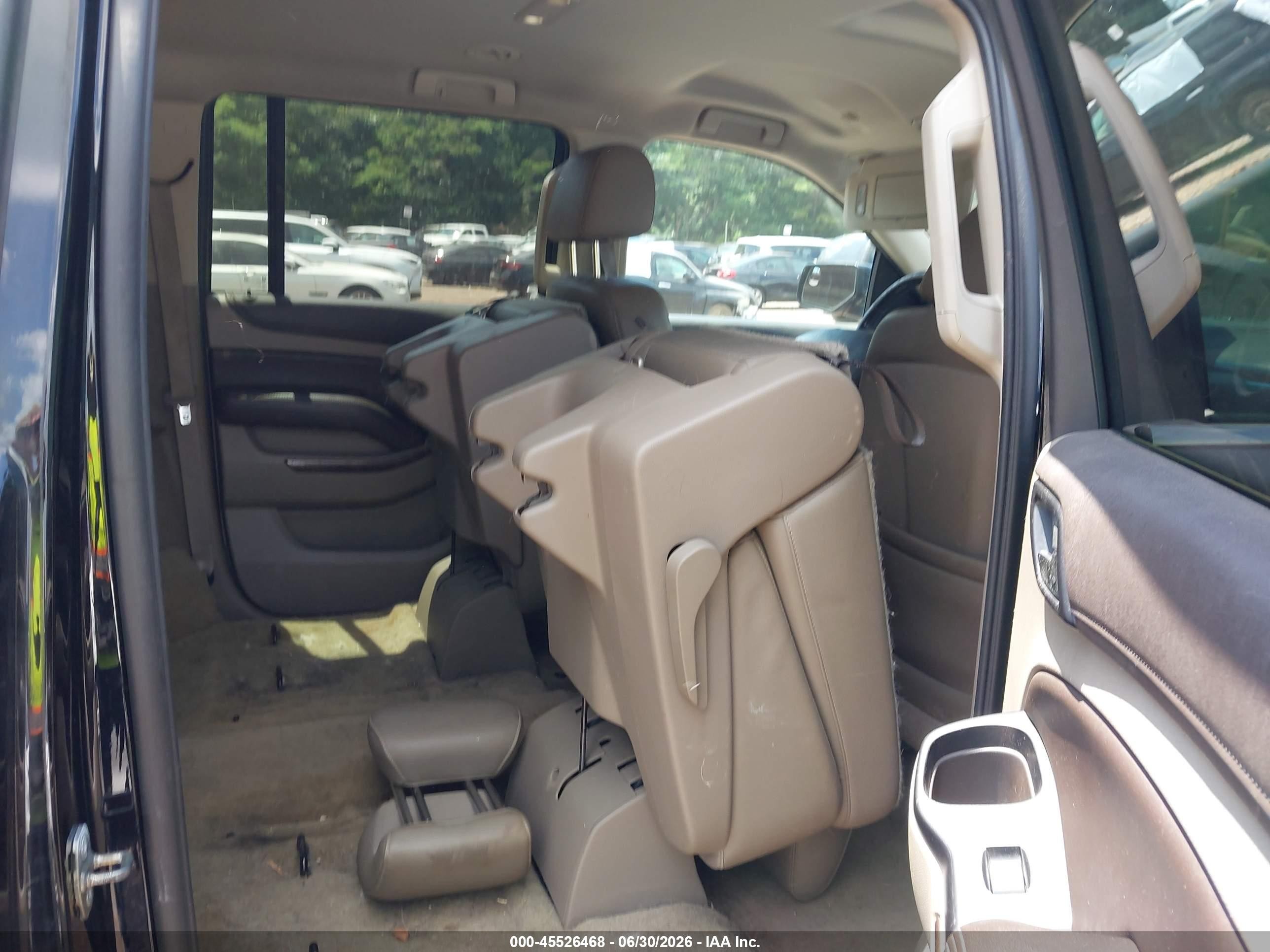 2015 Chevrolet Suburban Lt Black vin: 1GNSCJKC6FR558105