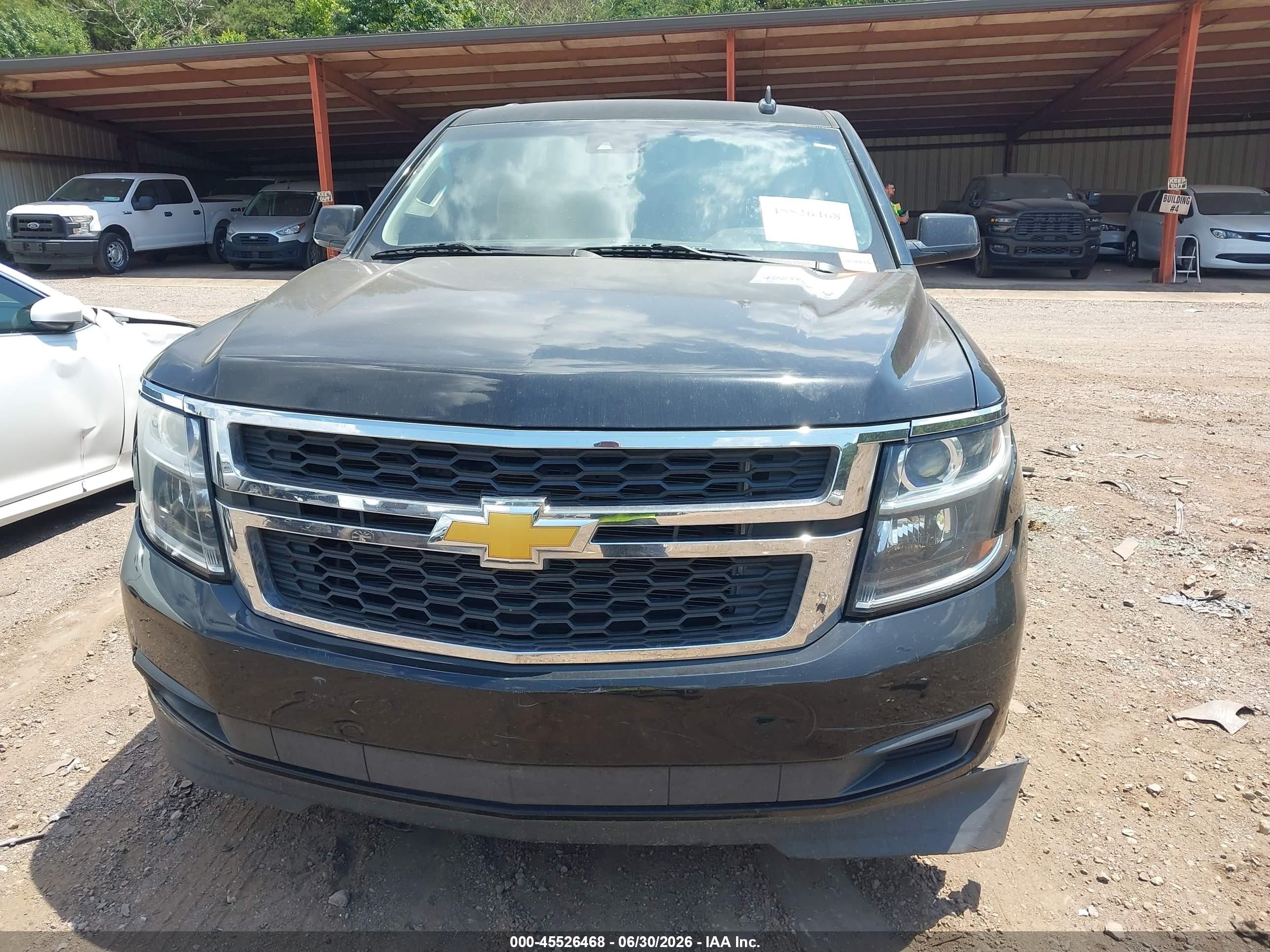 2015 Chevrolet Suburban Lt Black vin: 1GNSCJKC6FR558105
