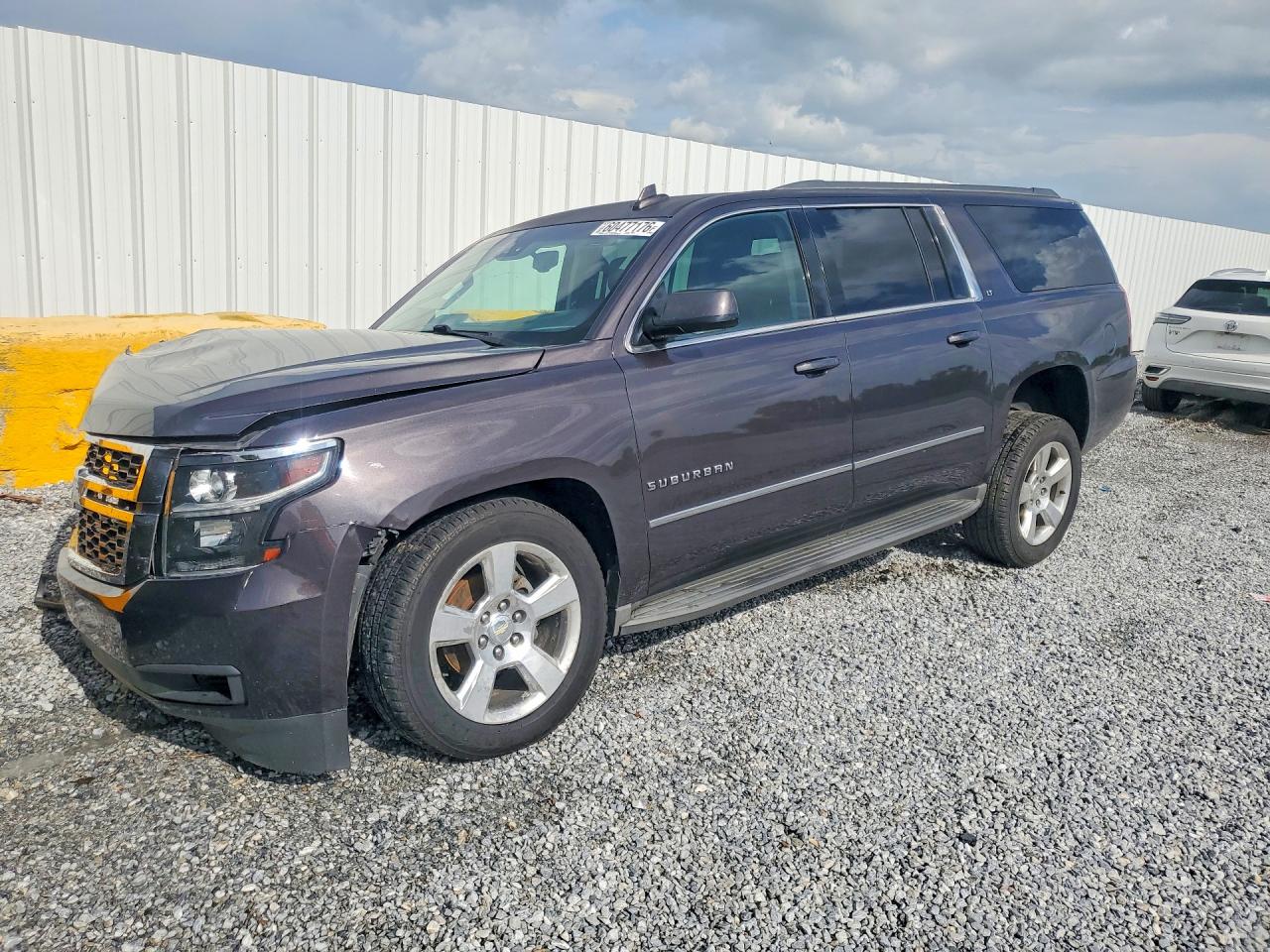 2015 Chevrolet Suburban C1500 Lt Gray vin: 1GNSCJKC6FR604189