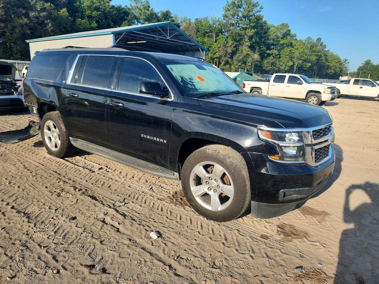 2015 Chevrolet Suburban C1500 Lt Black vin: 1GNSCJKC7FR599519