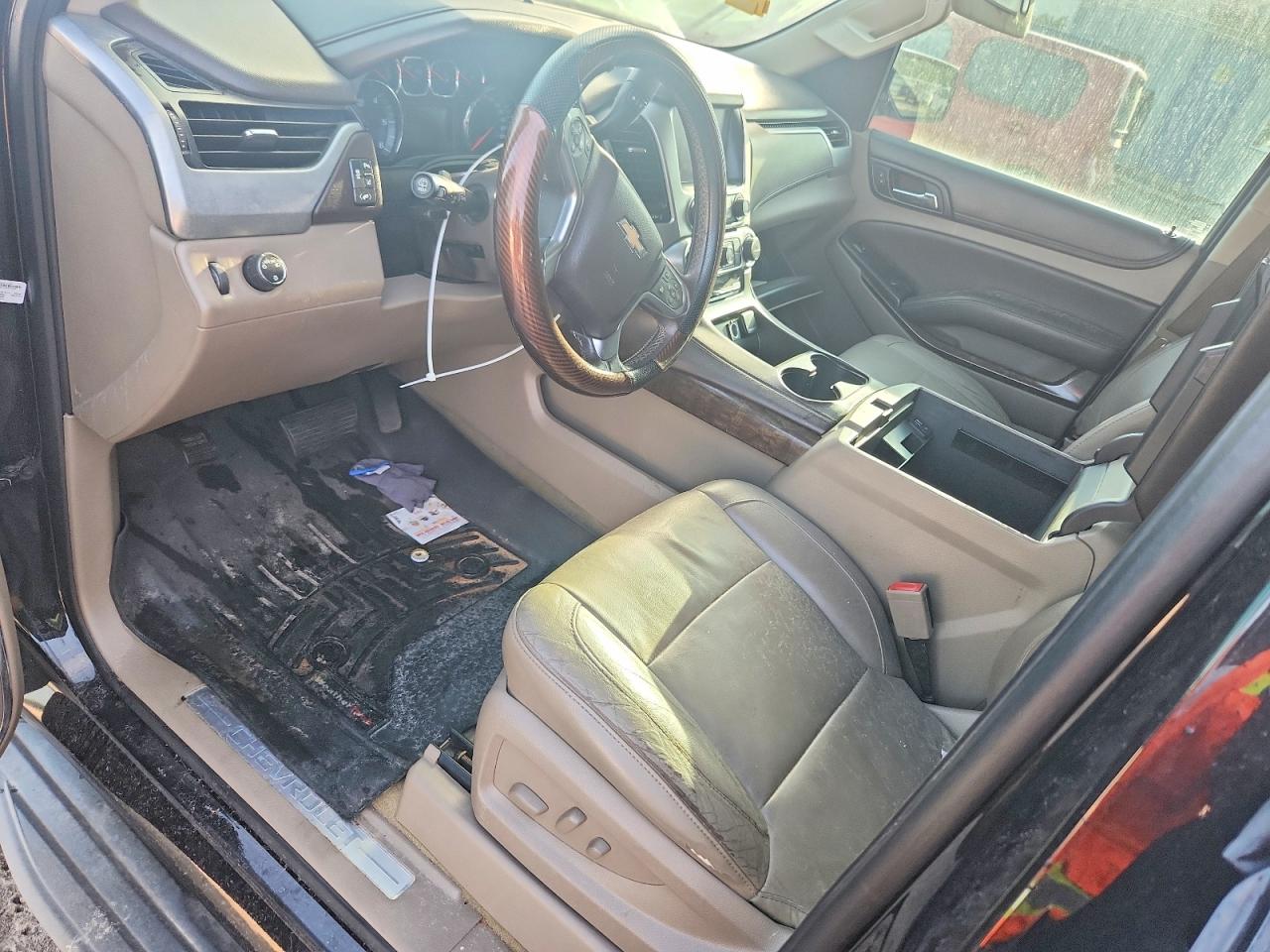 2015 Chevrolet Suburban C1500 Lt Black vin: 1GNSCJKC7FR599519