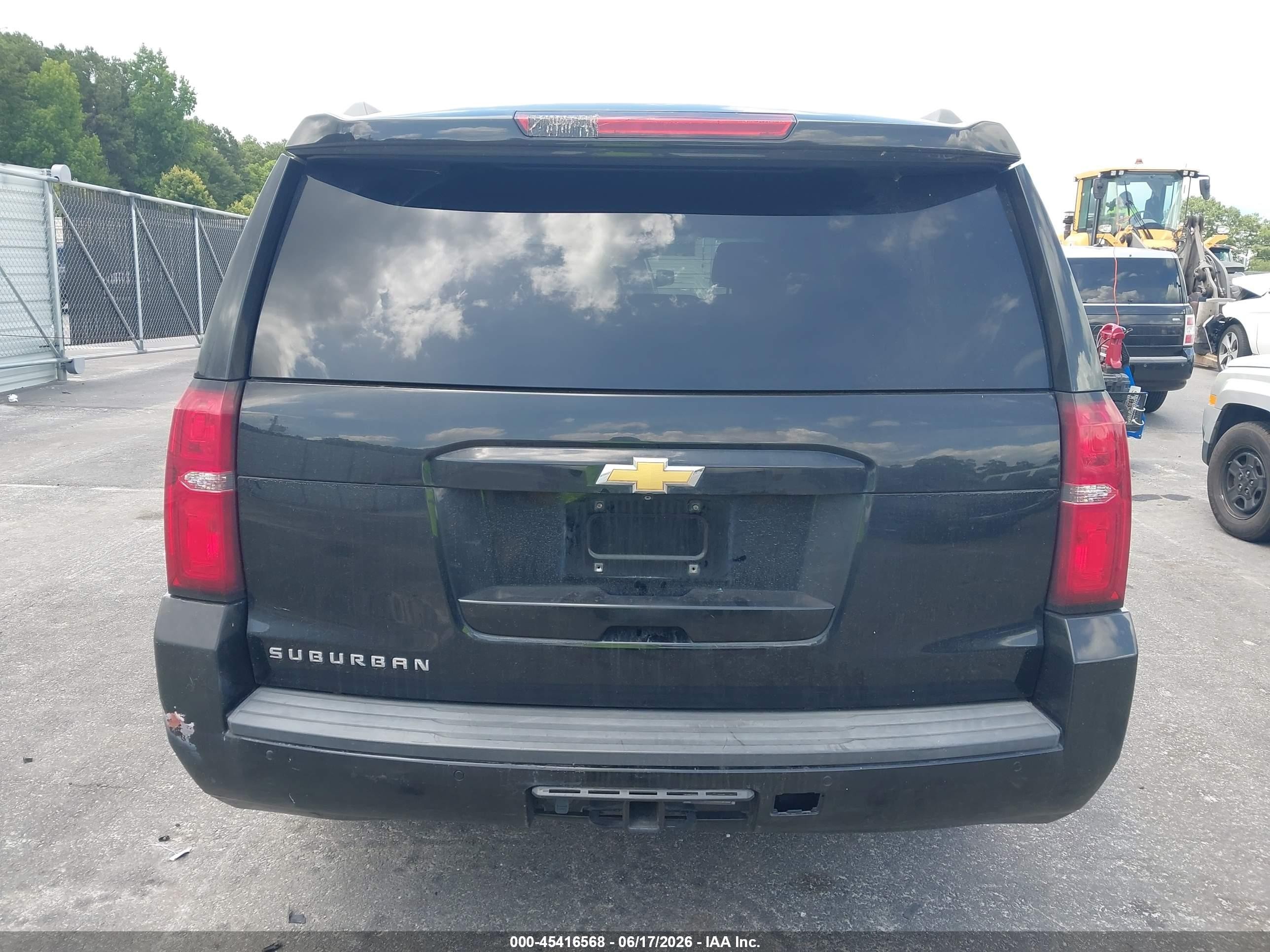 2015 Chevrolet Suburban 1500 Lt Black vin: 1GNSCJKC8FR507916