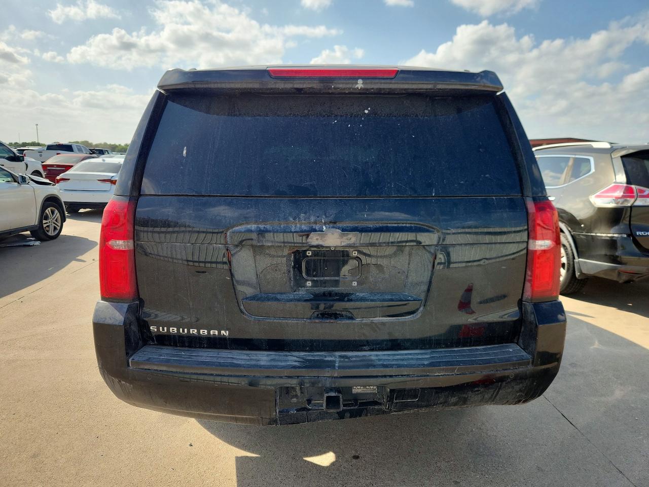 2015 Chevrolet Suburban C1500 Lt Black vin: 1GNSCJKC9FR160340