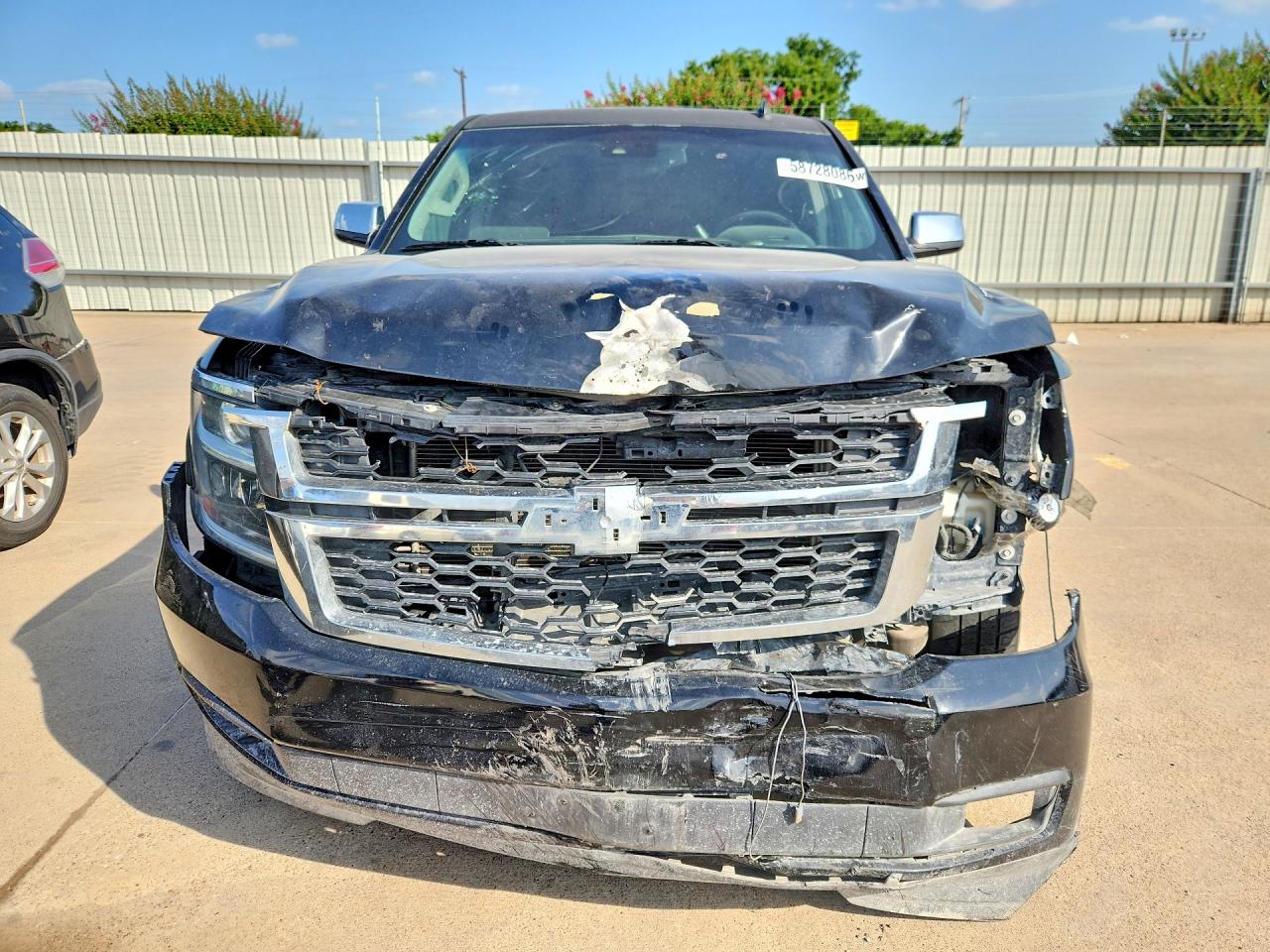 2015 Chevrolet Suburban C1500 Lt Black vin: 1GNSCJKC9FR160340