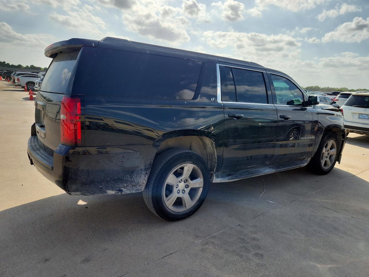 2015 Chevrolet Suburban C1500 Lt Black vin: 1GNSCJKC9FR160340