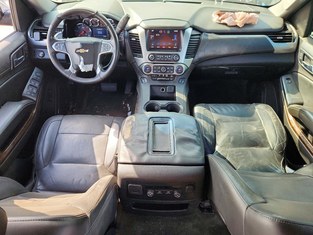 2015 Chevrolet Suburban C1500 Lt Black vin: 1GNSCJKC9FR160340