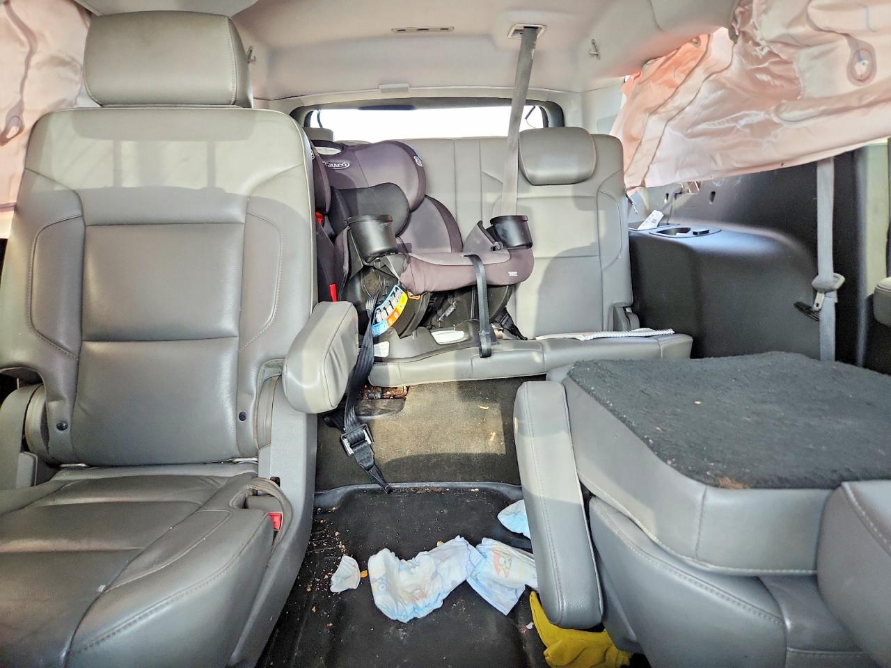 2015 Chevrolet Suburban C1500 Lt Silver vin: 1GNSCJKC9FR596217