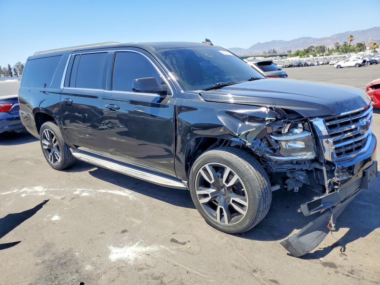 2015 Chevrolet Suburban C1500 Lt Black vin: 1GNSCJKC9FR721085