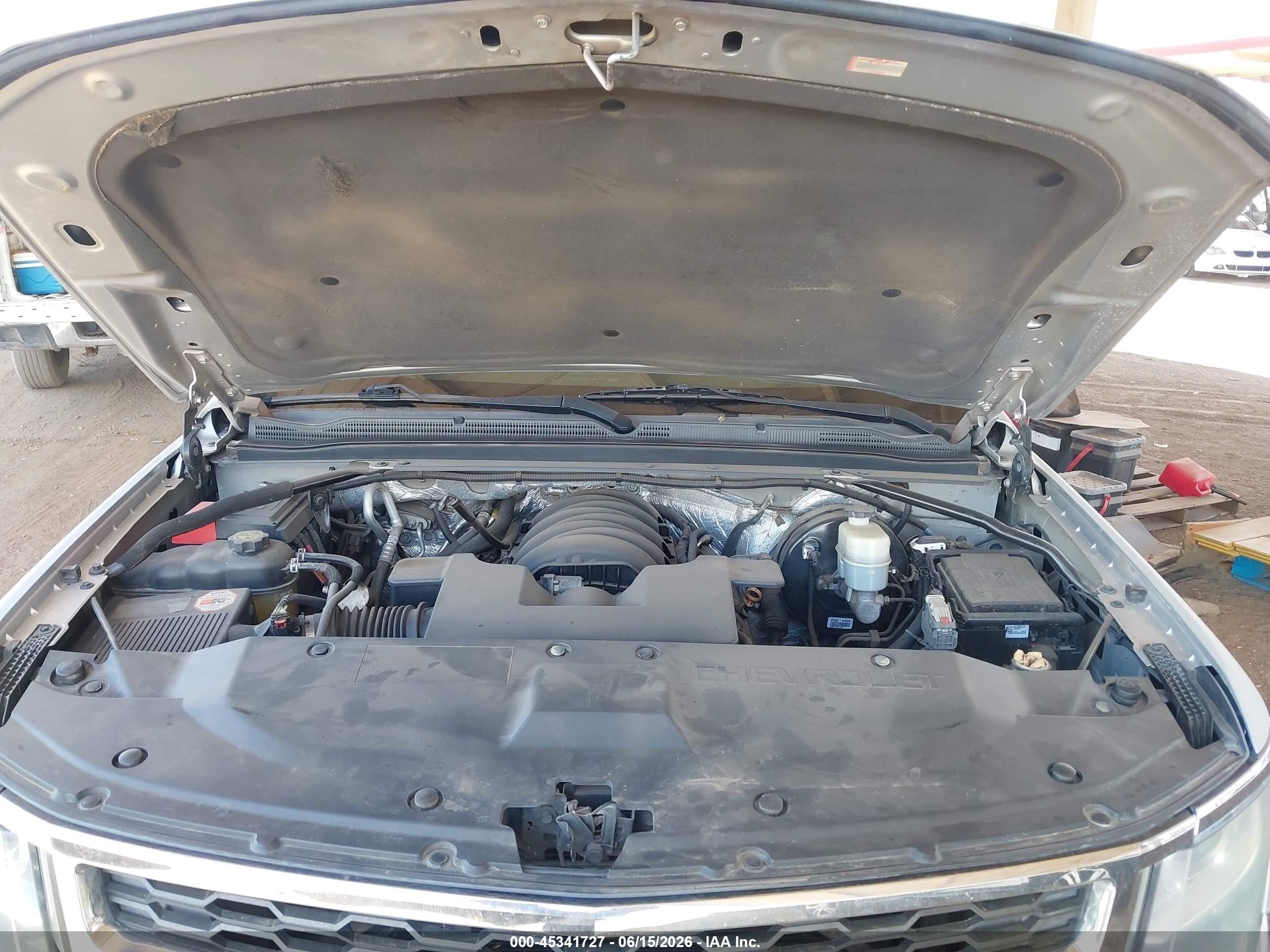 2015 Chevrolet Suburban 1500 Lt Gray vin: 1GNSCJKCXFR199017