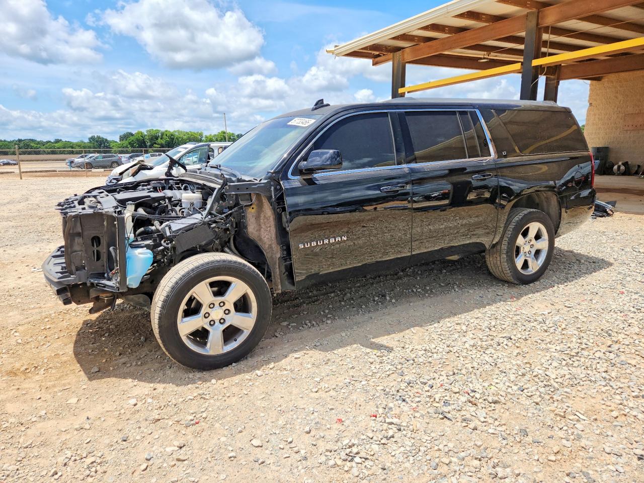 2015 Chevrolet Suburban C1500 Lt Black vin: 1GNSCJKCXFR566532