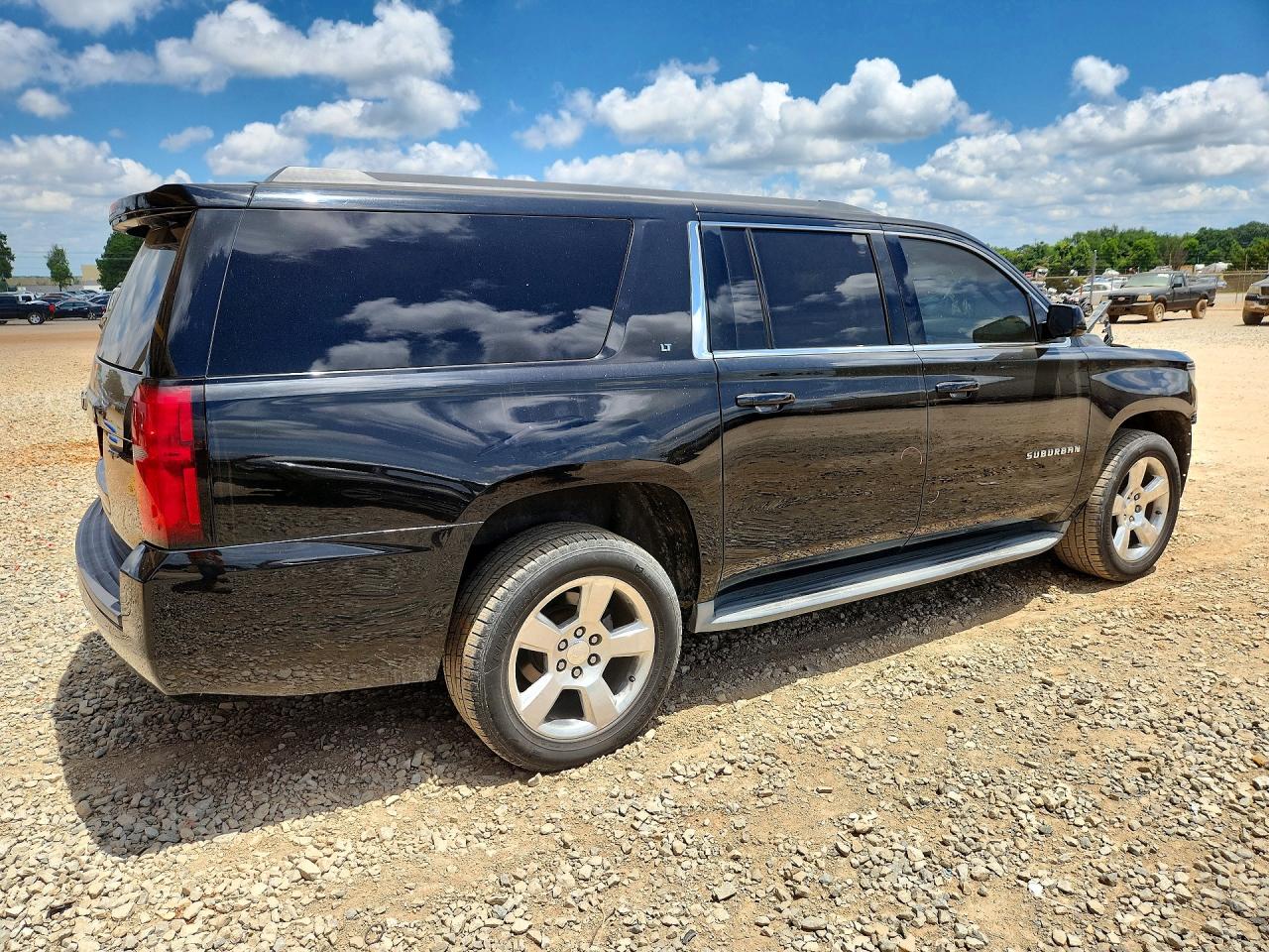 2015 Chevrolet Suburban C1500 Lt Black vin: 1GNSCJKCXFR566532