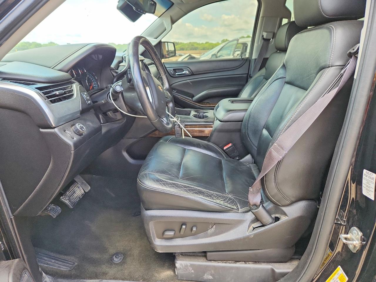 2015 Chevrolet Suburban C1500 Lt Black vin: 1GNSCJKCXFR566532