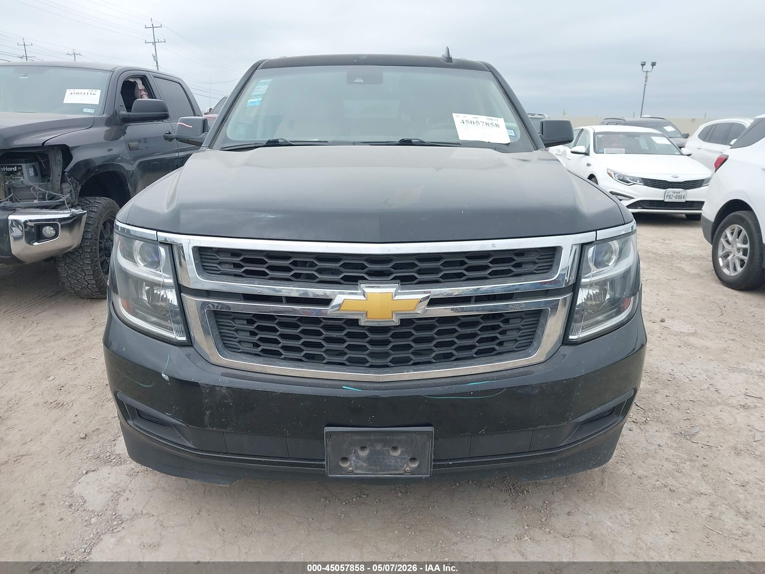 2015 Chevrolet Suburban 1500 Lt Черный vin: 1GNSCJKCXFR709768