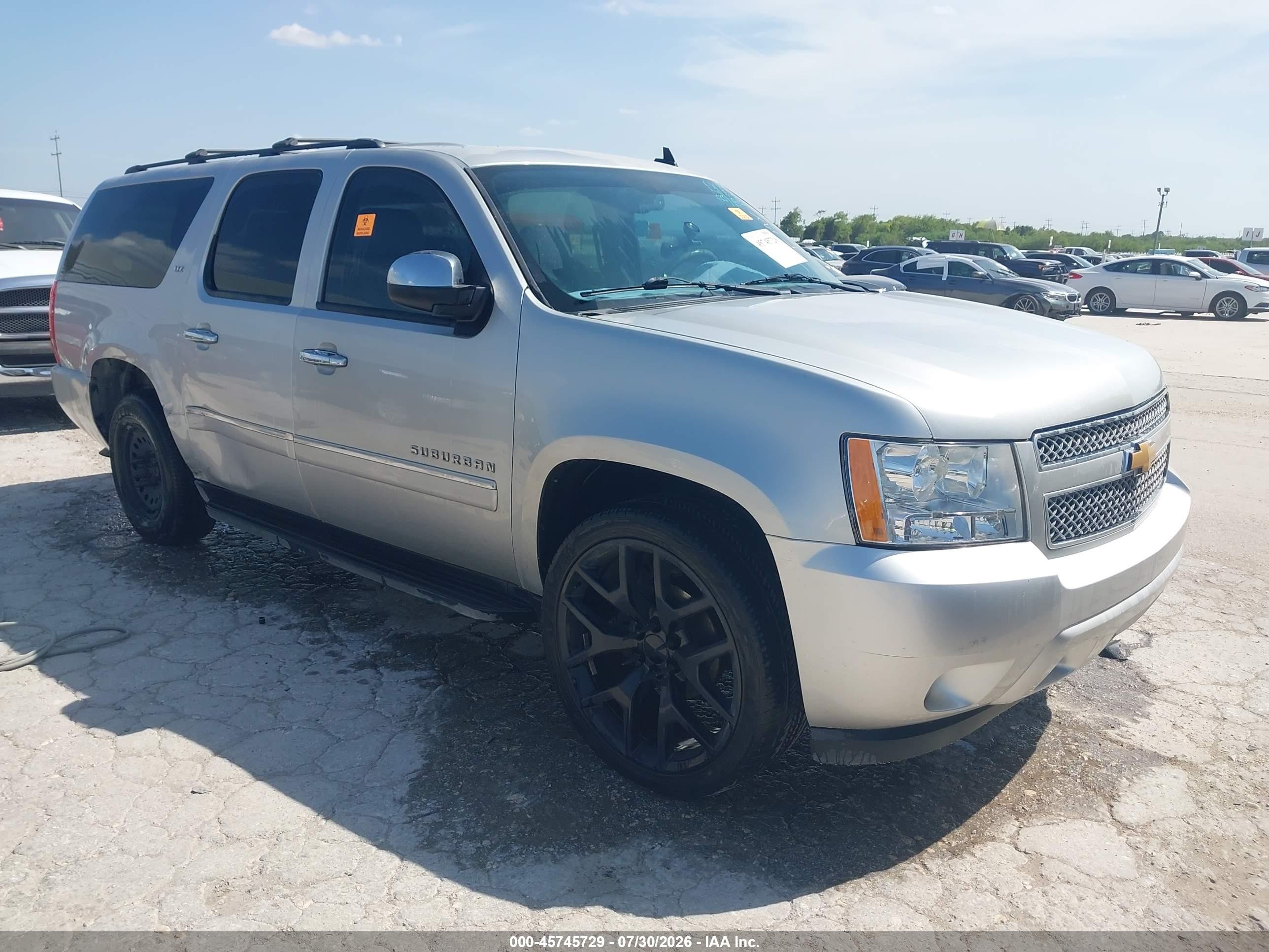2011 Chevrolet Suburban Ltz Серебряный vin: 1GNSCKE00BR286992