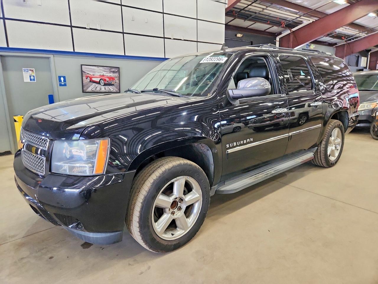 2014 Chevrolet Suburban C1500 Ltz Black vin: 1GNSCKE01ER106780